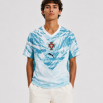 Portugal Away Jersey White & Blue