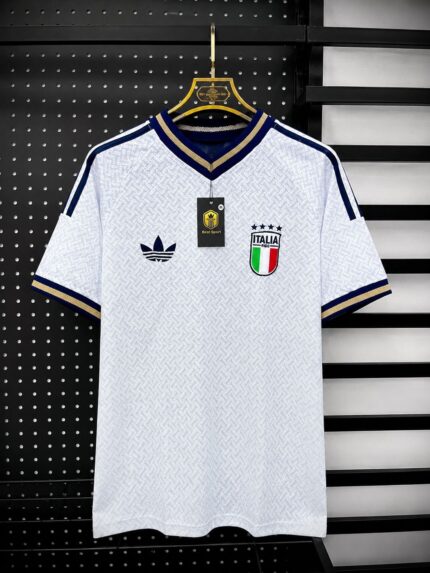 Italy Retro Jersey - White
